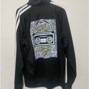 Boombox Zip-up Athletic Jacket- New